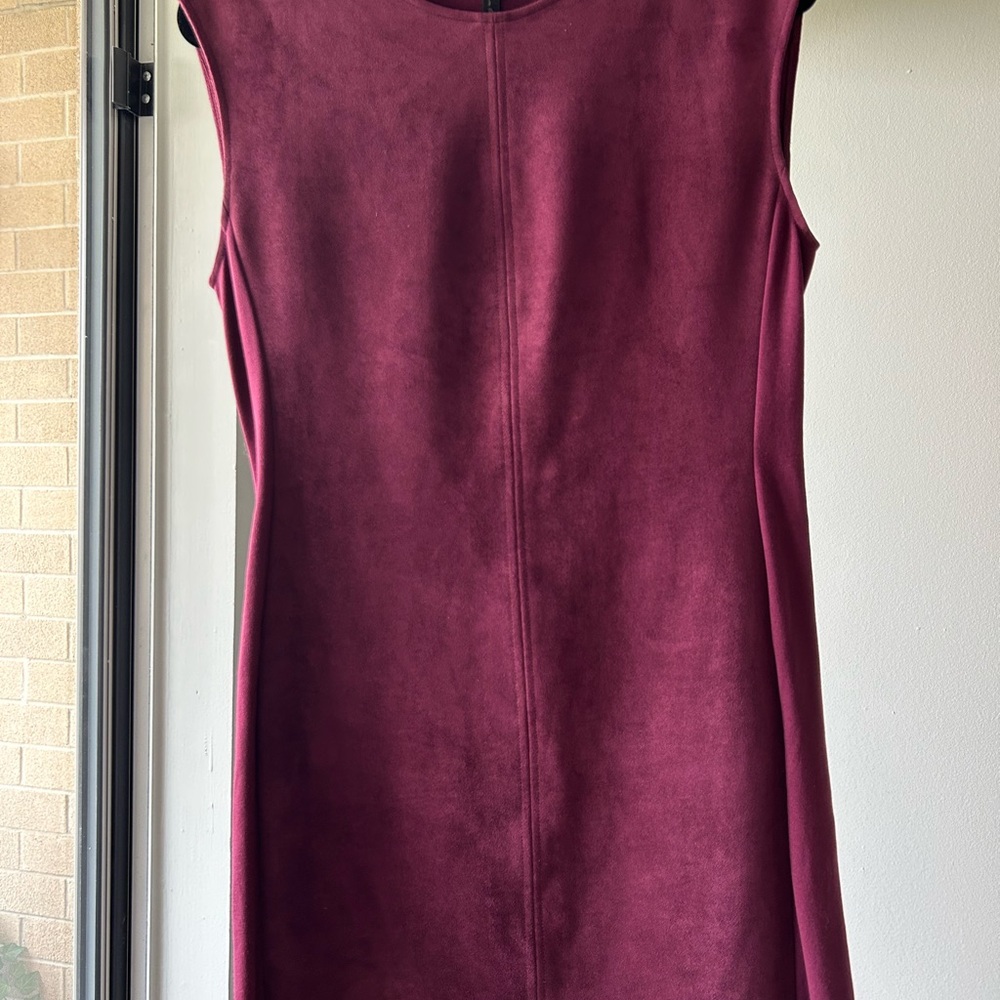 BCBGMaxAzria Rich Wine Mini Dress